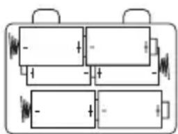 LEXIBOOK RCD102AV - Battery installation - 1