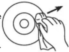 LEXIBOOK RCD102AV - Cuidados a ter com os discos - 2