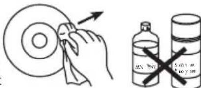 LEXIBOOK RCD102AV - Caring for compact discs - 2