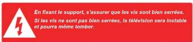 DENVER LDS3272 - Comment installer le support ? - 3
