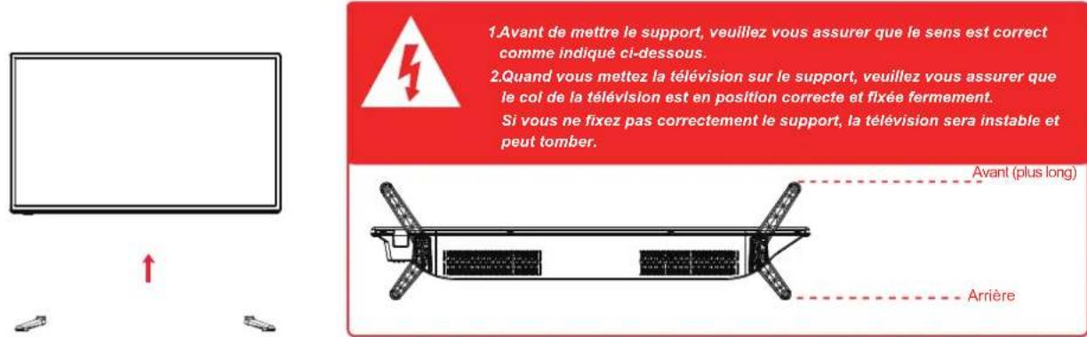 DENVER LDS3272 - Comment installer le support ? - 1