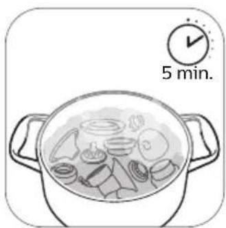 PHILIPS AVENT SCF335 - Étape 3 : Désinfection - 1