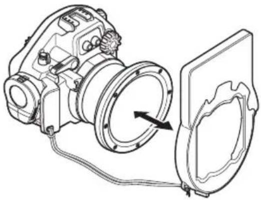 OLYMPUS PTEP10 - Installation du diffuseur - 3