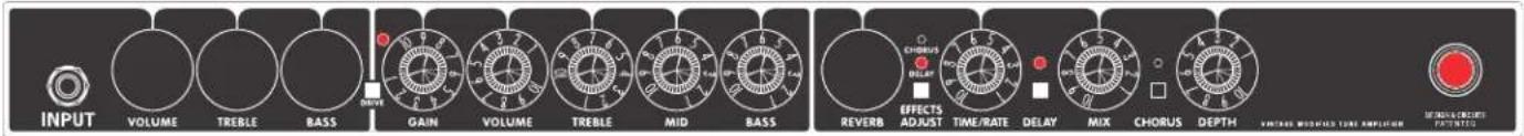 FENDER Bandmaster Deluxe VM Head - Face arrière - 3