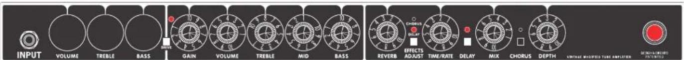 FENDER Bandmaster Deluxe VM Head - Deluxe™ - 2