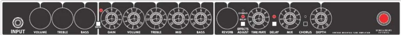 FENDER Bandmaster Deluxe VM Head - Panel trasero - 4