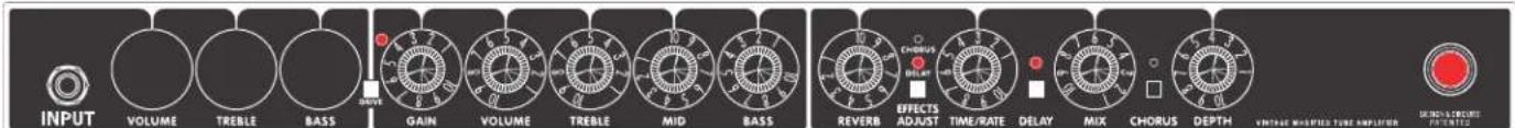 FENDER Bandmaster Deluxe VM Head - Vakuumröhren - 11
