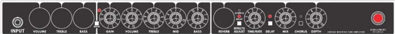 FENDER Bandmaster Deluxe VM Head - Rear Panel - 6