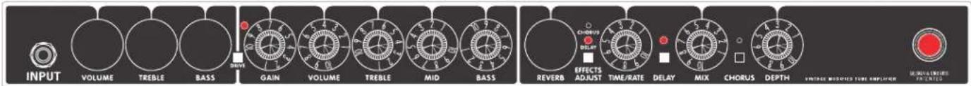 FENDER Bandmaster Deluxe VM Head - Vakuumröhren - 8