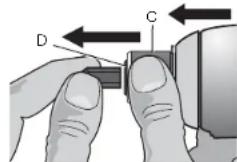 DEWALT DCF880 - Porta brocas de liberación rápida (Fig. 2, 5, 6) - 2
