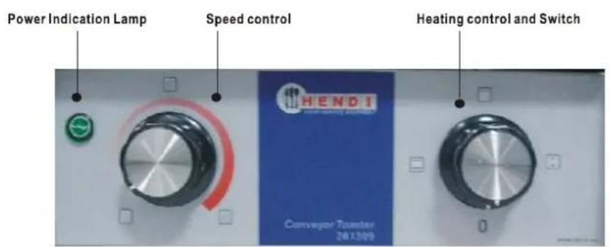 Hendi Converyor toaster 261309 - Control Panel - 1