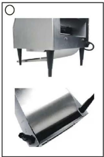 Hendi Converyor toaster 261309 - Installation plateau avant - 3