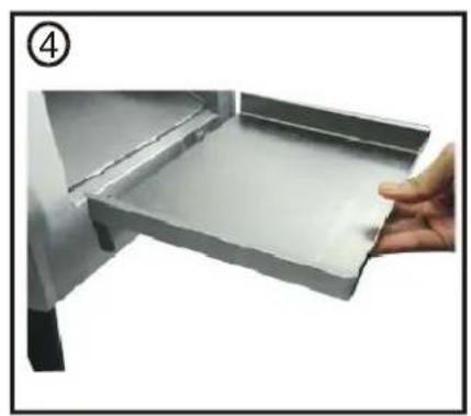 Hendi Converyor toaster 261309 - Installation back tray - 4