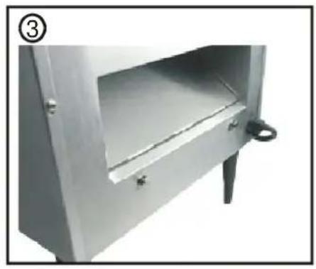Hendi Converyor toaster 261309 - Instalacja tacy tylnej - 3