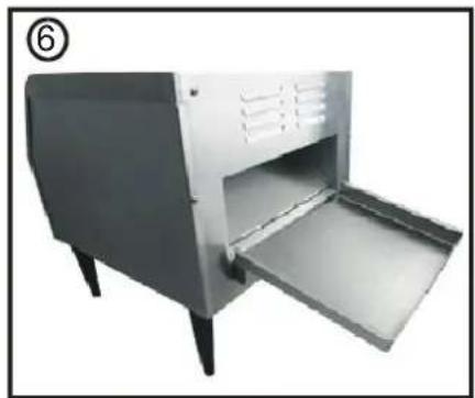 Hendi Converyor toaster 261309 - Installatie - 9