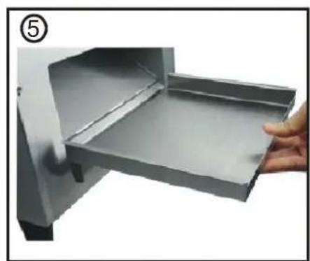 Hendi Converyor toaster 261309 - Installation plateau arrête - 5