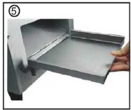 Hendi Converyor toaster 261309 - Installation des hinteren Auswurfes - 5