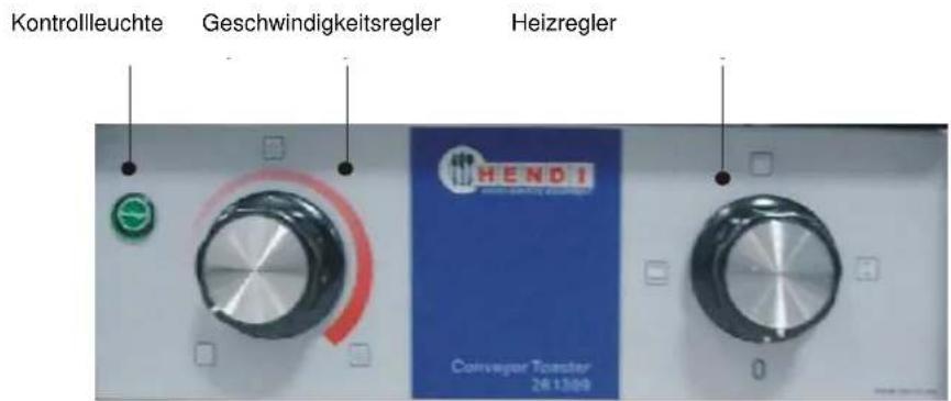 Hendi Converyor toaster 261309 - Bedienfeld - 1