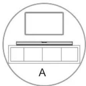 SHARP HTSB110 - Размещение и крепление - 1