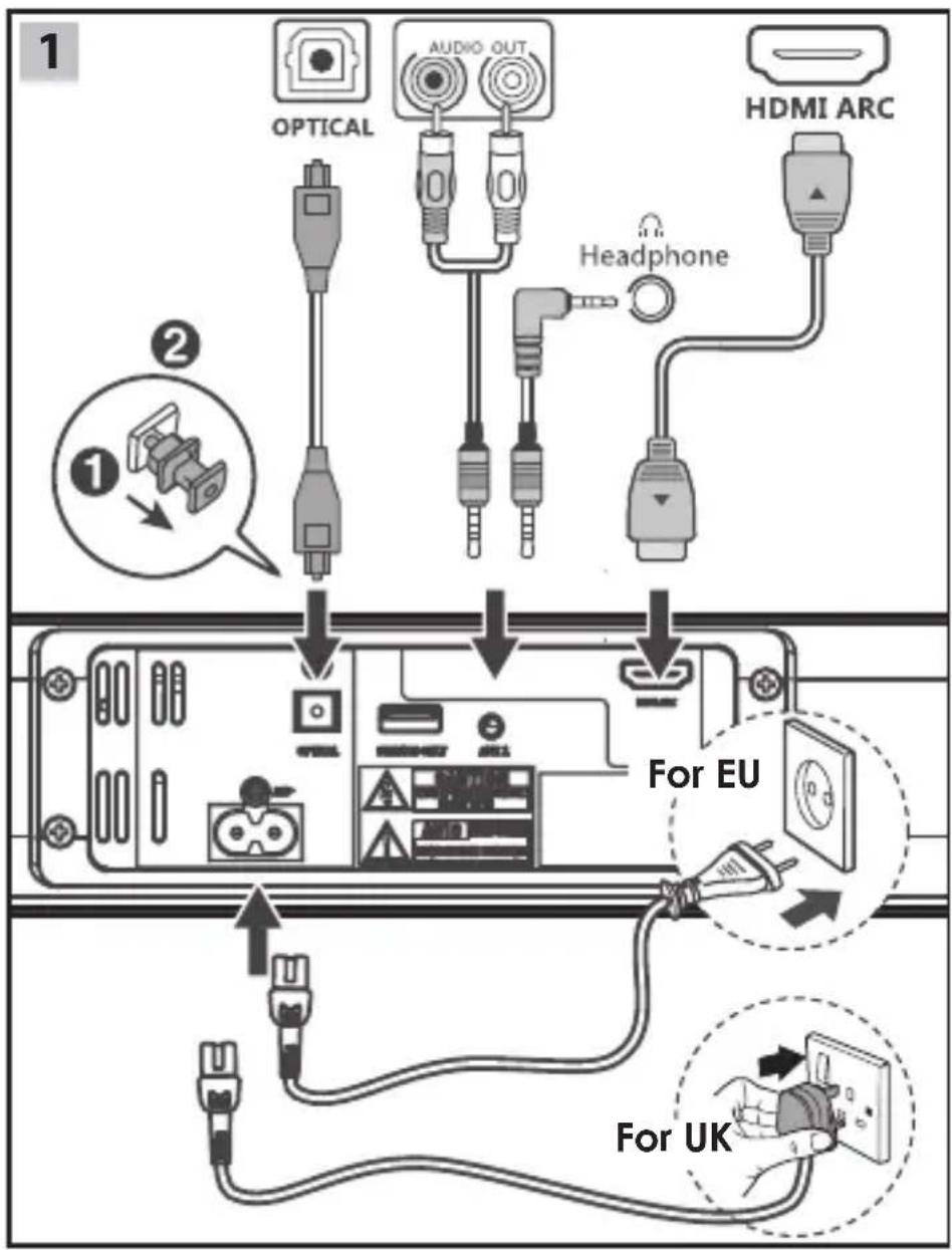 SHARP HTSB110 - Quick start guide - 2