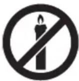 SHARP HTSB110 - In order to prevent fire always keep candles and other open flames away from this product. - 1