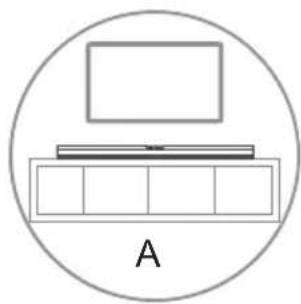 SHARP HTSB110 - Collocazione e montaggio - 1