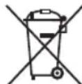 BOMANN FR 6002 H CB - Meaning of the "Wheelie Bin" Symbol - 1
