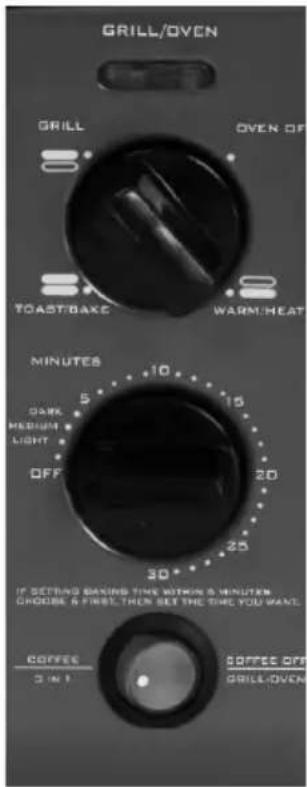 Nostalgia BSET300RETRORED - COMMUTATEUR DE SELECTION: - 1