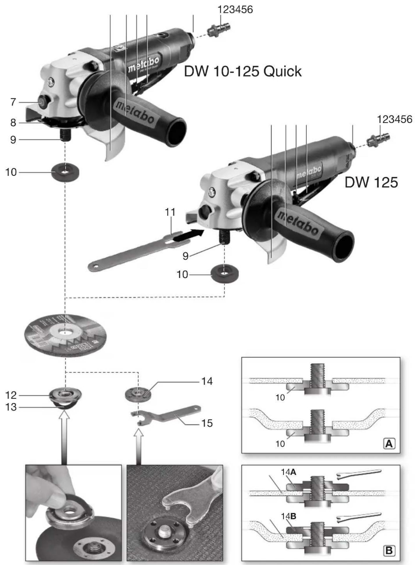 METABO DW 125 Quick - 1