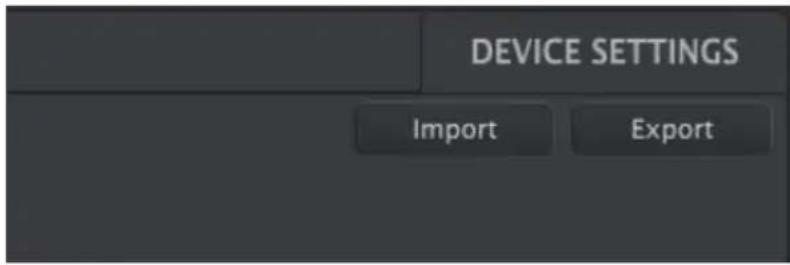 Arturia Keylab 49 MkII - Onglet Device Settings - 1