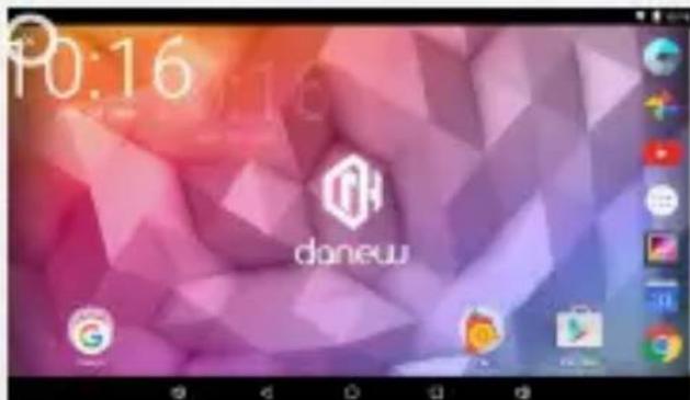 DANEW Dslide 1016 - Utilisation de l'écran d'accueil - 5