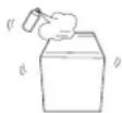 PANASONIC NAF70B2 - Do not spray anything or pour water over the lid. - 1