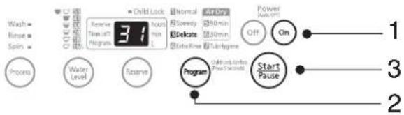 PANASONIC NAF70B2 - Delicate Course - 1