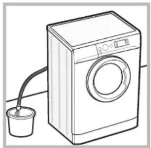 INDESIT XWE 81683X - Opening the porthole door manually - 1