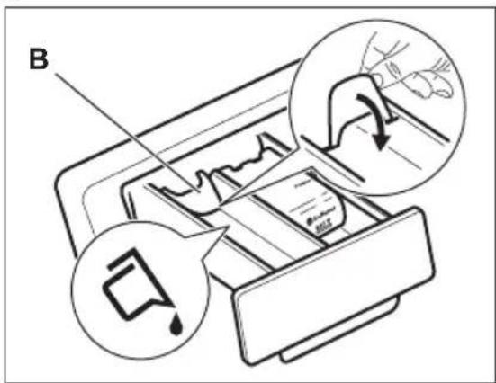 ELECTROLUX EWF1495RC - Liquid or powder detergent - 2