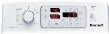 BRANDT BT653MA - WTD9811 8KG/4KG - 1