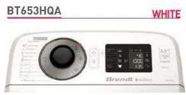 BRANDT BT653MA - 上置式變頻洗衣機TOP LOADinverterWASHER - 7