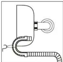 HAIER HW80BD14756 - Drain hose to sink siphon - 1