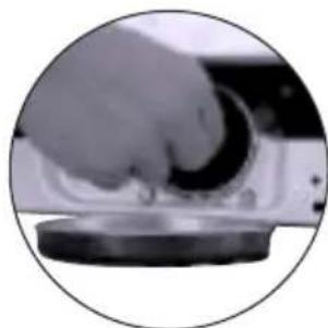 FAGOR 2F107 - CLEANING THE ACCESSIBLE FILTER - 5