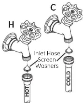 GE GFW490RPKRR - INSTALLING THE WASHER - 2