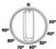 Thor TL2 500 - TEMPARATURE ADJUSTMENT KNOB - 1