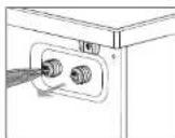 SABA LFS912GZ17EW - Nettoyer le filtré d'alimentation en eau - 1
