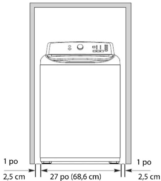 INSIGNIA NSTWM41WH8A - Installation dans un compartiment ou une armoire - 1
