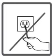 HIGH ONE WM 805 A++ WVET - Risque de décès à cause du courant electrique! - 3