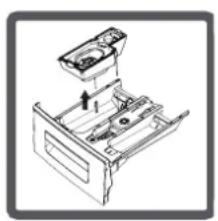 HIGH ONE WM 805 A++ WVET - Aanslag debietstop/Behuizing/Trommel - 1
