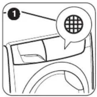 ZANUSSI ZDH8373BW - HET FILTER SCHOONMAKEN - 1