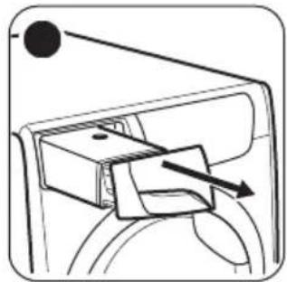 ZANUSSI ZDH8373BW - Vidange du BAC d'eau de condensation - 2