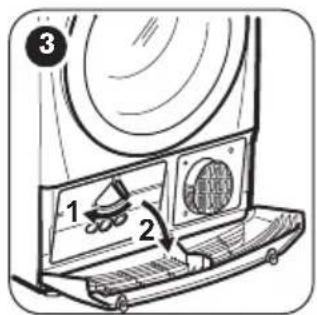 ZANUSSI ZDH8373BW - REINIGEN DES KONDENSATORS - 3