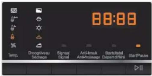 HAIER HD90B636 - SELECTION D'UNE FONCTION - 1