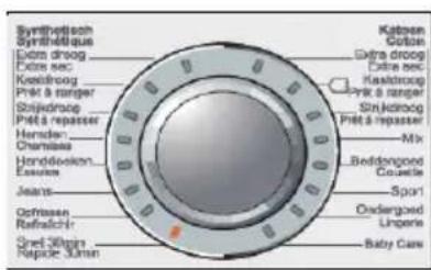 HAIER HD90B636 - HET PROGRAMMA SELECTEREN - 1